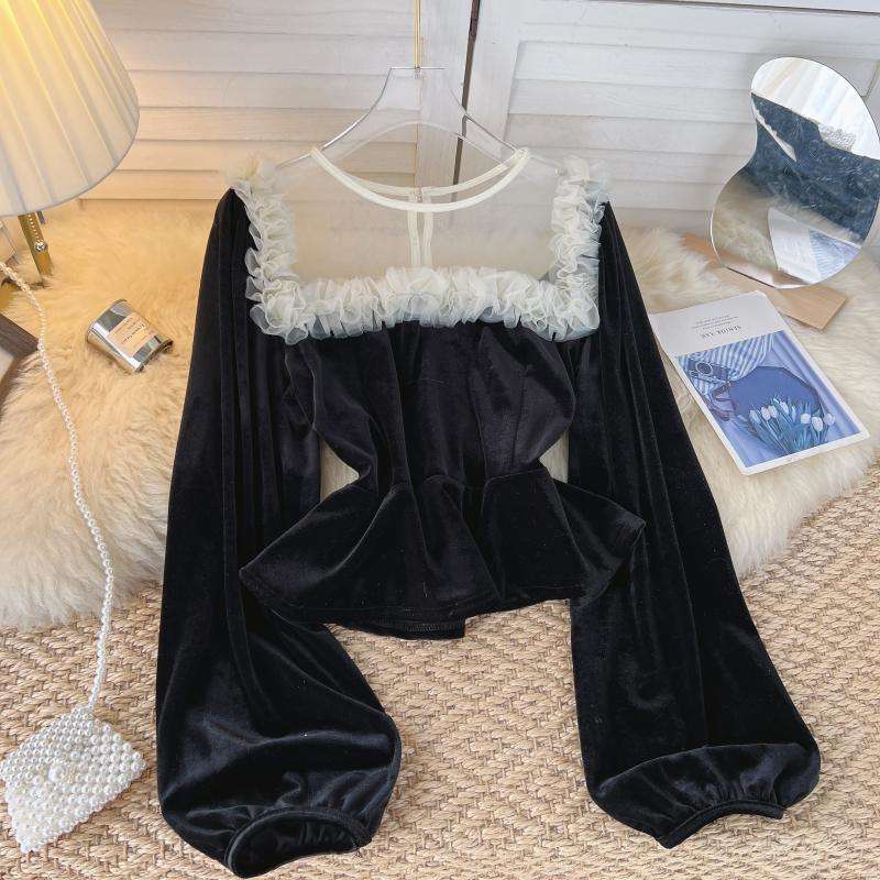 Promoción spanish, Compras de spanish promocionales, camisa de terciopelo de las mujeres.alibaba.com