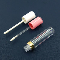 Vente en gros de tubes de rouge à lèvres et de baumes à lèvres personnalisés, emballages cosmétiques pour gloss à lèvres avec logo imprimé