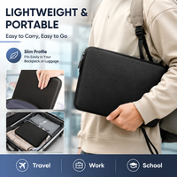 Étui pour ordinateur portable, protection antichoc, résistant aux rayures, résistant à l'eau, pour ordinateur portable MacBook de 13 à 16 pouces, voyage, bureau, OEM personnalisé