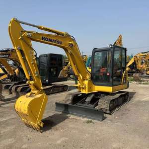 Excavadora Komatsu Pc56 con certificación CE, miniexcavadora hidráulica avanzada diseñada para máquinas de excavación, carga y paisajismo de máxima eficiencia. - Product Image 1