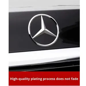 Matériau ABS de l'emblème de queue <span class=keywords><strong>Mercedes</strong></span>-Benz applicable pour la classe A Classe C Classe E Classe S C200 E300L GLC260L <span class=keywords><strong>Protection</strong></span> 2018-2019 - Product Image 2