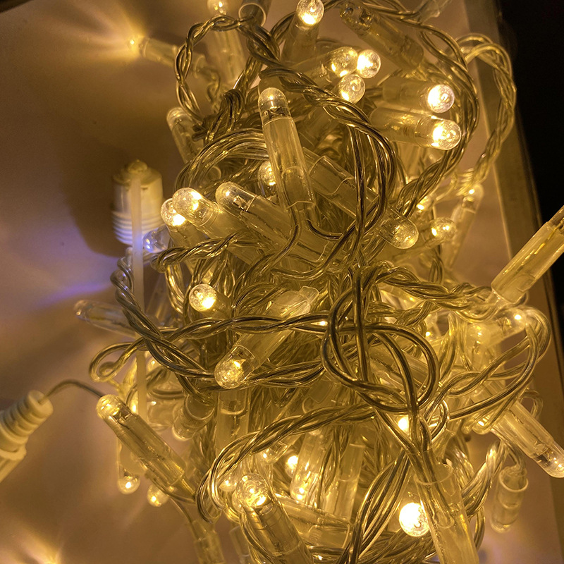 Product Summary: Clear PVC 10m IP67 Rated Warm White Outdoor Christmas LED Lights String | Lichu Lig