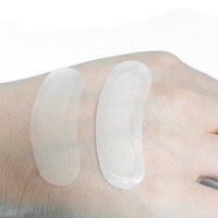 Patch Oculaire Dissolvant Anti-Âge et Anti-Rides Végétalien à 2000 Microneedles, 90% d'Absorption, Acide Hyaluronique, Algues et Curcuma, Marque Privée