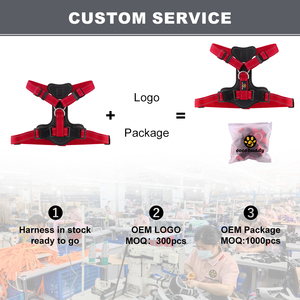 Stock de fábrica de lujo más nuevo arnés de cuero para perros sin asfixia en forma de Y arnés para perros sin deslizamiento chaleco estilo H con logotipo personalizado - Product Image 5