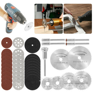 Jeu de disques de meulage en résine, abrasif grossier, 22.2Mm, pour meuleuse électrique, découpe et ponçage, 40 pièces - Product Image 4