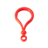 PE946 fermoir mousqueton en plastique multicolore porte-clés pince à lanière fermoirs de sac à dos bricolage à la main bijoux pour enfants composants de résultats