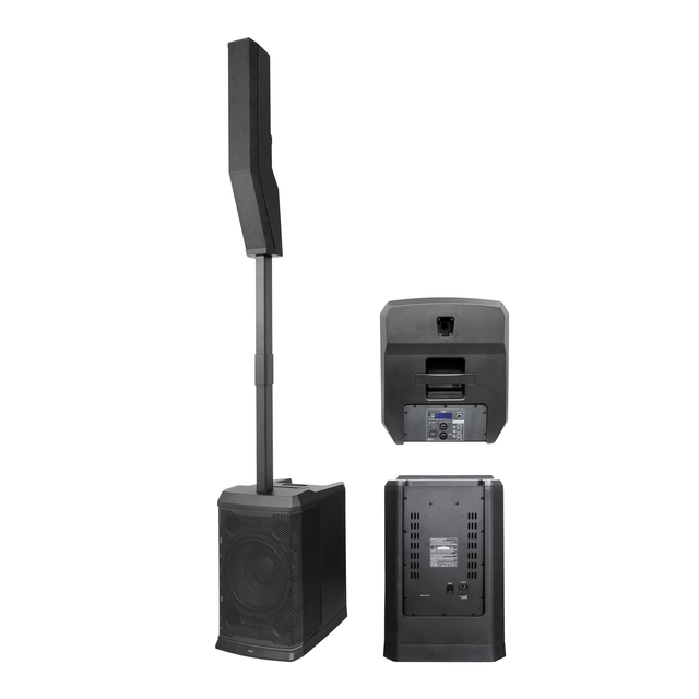 DASN B30 4000W 12 Inch Subwoofer Audio Dj Party Home Stage Indoor Outdoor Wedding Active Professional Column Speaker PA System
