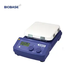 Biobase Lab Agitateur magnétique à plaque chauffante Agitateur magnétique multiple