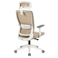 Chaises de bureau ergonomiques pivotantes en maille pour cadres, avec appui-tête, pour la maison et le bureau - Vente en gros
