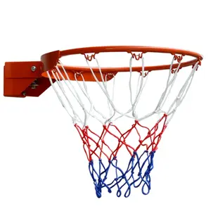 Duvara monte yetişkin kapalı/açık basketbol potası taşınabilir takviyeli katı Dunk yeteneği ile mahkeme ekipmanları çerçeve