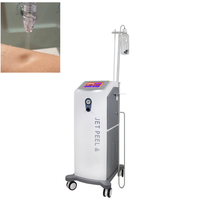 Machine faciale de peau de jet d'oxygène de l'eau de barres fortes verticales de 8 pour le rajeunissement de peau