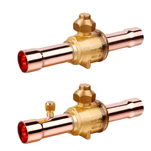 copper pipe fittings valve series model GBC 1/4 Inch pipe fitting brass hfc ball valve