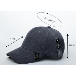21 Strips <b>Corduroy</b> Baseball Cap 6-Panel Fitted Unisex Casual <b>Hat</b> Cotton Yarn Striped Design Four Seasons Wear - Product Image 1