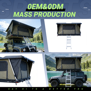 Grande <span class=keywords><strong>tente</strong></span> de camping en toile pour SUV, structure automatique double couche, 2000-3000 mm, imperméable, quatre saisons, aluminium, une chambre, auvent de camping - Product Image 4