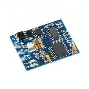 Módulo de rs485 conversor de sinal, ttl para rs485 3v 5.5v isolado único chip porta serial uart módulo de grau industrial