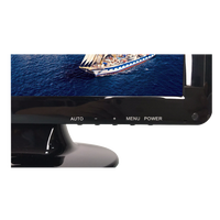 Moniteur TFT LED large écran de 12 pouces, rapport d'aspect 16:10, moniteur de bureau LCD de 12,1 pouces avec entrée 12V DC