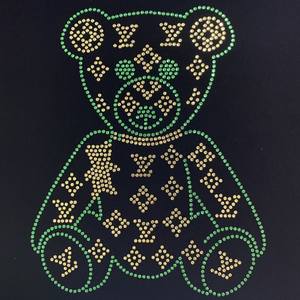 Diamantes de imitación Hotfix personalizados, venta al por mayor, apliques de transferencia de calor de diamantes de imitación AB para sudaderas con capucha, camisetas, camisetas, sombrero - Product Image 3