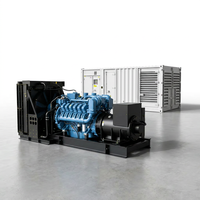 Générateur diesel silencieux haute performance MTU série KD-M de 1500 kVA à 2000 kVA, groupe électrogène industriel avec démarrage à distance et ATS