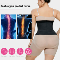 Corsé moldeador de faja para el vientre personalizado, ropa moldeadora de control de barriga, moldeador de cuerpo para mujer, entrenador de cintura, ropa de gimnasio Invisible