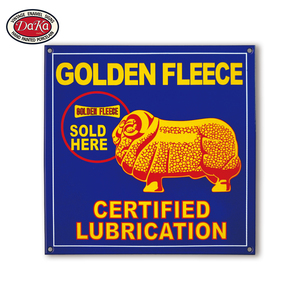 Panneaux en émail et porcelaine vintage à prix réduit, <span class=keywords><strong>Esso</strong></span> Always on Guaro Oil Company, best-seller en gros - Product Image 4