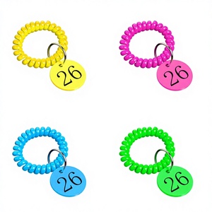 Guangbao Sac de rangement personnalisable pour sauna, bain, coiffure, <span class=keywords><strong>fitness</strong></span>, natation, casier, plaque d'immatriculation, porte-clés, bracelet - Product Image 6