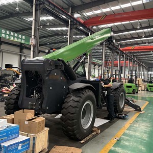 מלגזה טלסקופית כבדה 18 מטר 4X4 עם תא נהג, ציוד להרמת חומרים ובנייה - Product Image 2