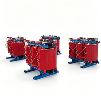 Transformateur sec à résine coulée Ampereon, enroulement cuivre/aluminium, 500 kVA - 2500 kVA, 10 kV/0,4 kV, IEC 60076, triphasé, SCB