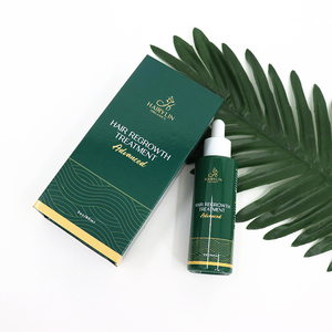 Tùy Chỉnh 60Ml Màu Xanh Lá Cây Tươi Sáng Tinh Dầu Chai Thủy Tinh Nhỏ Giọt Chai Mỹ Phẩm Chất Lỏng Huyết Thanh Chăm sóc Da Dầu Chai Với Bao Bì Hộp - Product Image 2