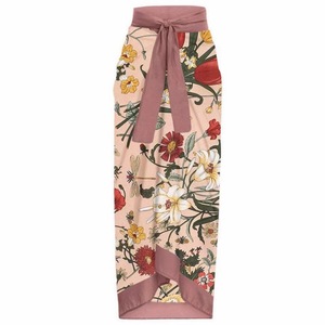 <span class=keywords><strong>Maillot</strong></span> <span class=keywords><strong>de</strong></span> <span class=keywords><strong>bain</strong></span> une pièce conservateur imprimé floral avec tissu élastique ajustable en Spandex/Polyester – Ensemble robe <span class=keywords><strong>de</strong></span> plage - Product Image 4