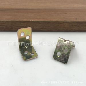 Thickened Iron Angle Bracket 25mmx25mmx16mm 1.4mm Cold-Rolled Steel <b>Cabinet</b> Furniture Connector L-Shaped Shelf Support - Product Image 4