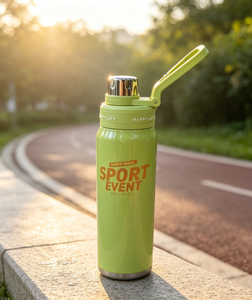 Gourde isotherme à double paroi en acier inoxydable de 700 ml, anti-fuite, avec poignée portable, logo personnalisé - Product Image 1