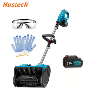 Ensemble de pelle à neige sans fil, souffleuse à neige électrique sans balais de 13 pouces, 2 batteries Li-Ion 21V pour allées