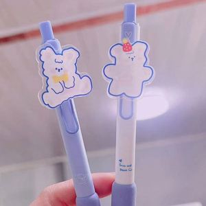 Custom Durable <b>Acrylic</b> Cartoon Characters 0.7mm Gel Ballpoint <b>Pen</b> with Silk Screen Printing for Business Promotion - Product Image 6