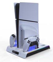 Pour la station de refroidissement et de charge P5, avec ventilateur à 3 niveaux et RGB, chargeur de contrôleur P5 Accessoires ultra-minces