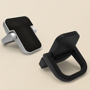 Soporte Invisible portátil para ordenador portátil, <span class=keywords><strong>Mini</strong></span> almohadilla de refrigeración de aleación de Zinc, montaje para teclado, soporte ergonómico para escritorio, 2 uds. - Product Image 3