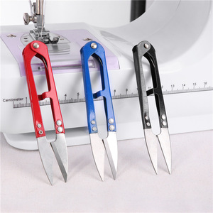 V Shaped Tailor Scissors Stainless Steel Mini Sewing Cross Stitch Cutting Tool Home Use - Product Image 1
