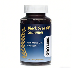 Gomitas de Aceite de Semilla Negra de Marca Privada OEM con Vitaminas D y <span class=keywords><strong>E</strong></span> para el Apoyo Inmunológico de Adultos, Articulaciones, Digestión, Cabello y Piel - Product Image 1