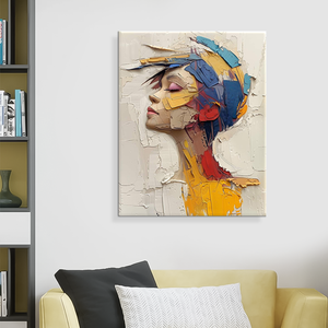 <span class=keywords><strong>Abstrait</strong></span> 3D Effet <span class=keywords><strong>Visage</strong></span> <span class=keywords><strong>Peinture</strong></span> Toile Moderne Coloré Art Moderne Original Art <span class=keywords><strong>Abstrait</strong></span> Grande Toile Art <span class=keywords><strong>Peinture</strong></span> Toile - Product Image 6