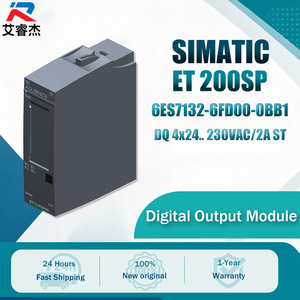 โมดูลเอาต์พุตดิจิตอล ET 200SP 6ES7132-6FD00-0BB1 ของแท้ใหม่ DQ 4x24..230VAC/2A Simatic et200sp PlC IO โมดูล 6es71326fd000bb1 - Product Image 1