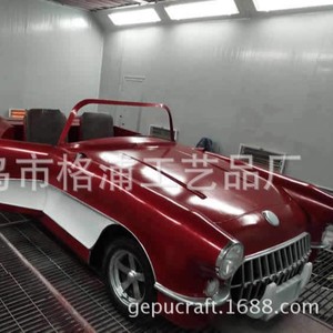 Modelo de coche clásico de hierro personalizado 1:1, accesorios de fotografía para uso en estudio - Product Image 3