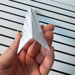 Profilo Angolare a <span class=keywords><strong>L</strong></span> in PVC Bianco per Edilizia, Forma Personalizzata, Ecologico, Resistente all'Acqua, Protezione per Pareti - Product Image 1