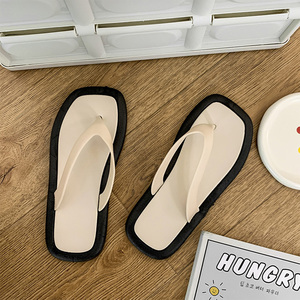 Sandalias de Plataforma de Verano, Transpirables, Antideslizantes, Suaves, con Punta Abierta, Estilo Coreano, Planas, para la Playa, para Mujer - Product Image 4