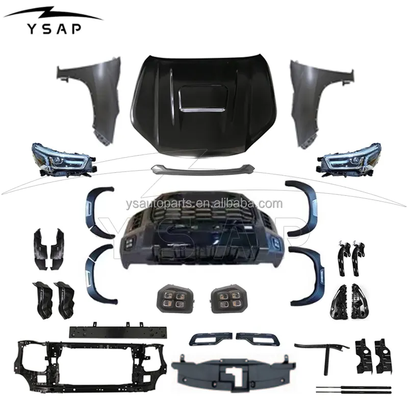Fabrieksprijs Auto Carrosseriedelen 2004 2005-2015 Hilux Vigo Facelift Naar Toendra Bodykit