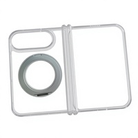 Étui hybride en TPU, verre trempé et PC, compatible avec le cadre central, pliable, transparent, fin, antichoc, pour 18 Duo