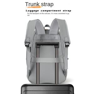 Minimalista leve impermeável resistente ao desgaste mochila estudante para homens logotipo personalizável Business Laptop Computer mochila - Product Image 3