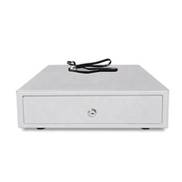 EK-300 3 factures 4 pièces de monnaie Mini Pos Boîte à argent Tiroir électronique en métal pour magasin
