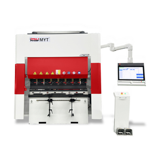 MYT 4000mm Servo Electric Press Brake Small Industrial Machine , Highly <strong>Functional</strong> <strong>4</strong>+1 Axis Metal Bending CNC Press Brake - Product Image 1