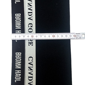 Weaver Custom 40mm de doble cara OEM ODM Jacquard correa elástica banda elástica personalizada para ropa interior - Product Image 2