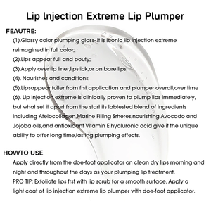 Sérum Lèvres Éclaircissant aux Peptides en Gros, Hydratant, Nourrissant, Repulpant, Brillant, Multi-Tons, Marque Privée - Product Image 6