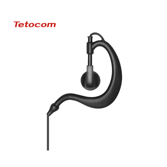Tetocom Two-way Radio Headset Wired Earhook Earphone